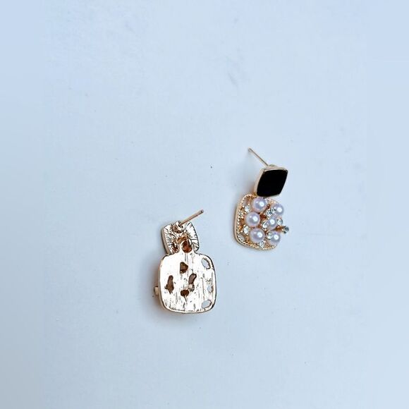 pearl drop earrings H38 - Picture 5 of 5